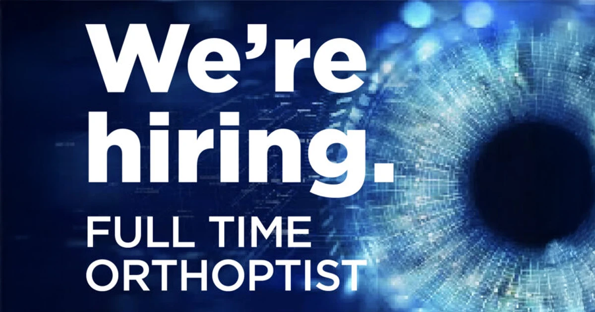 We are seeking a caring orthoptist to join our team. You will be providing support for 6 consulting Ophthalmic Surgeons.