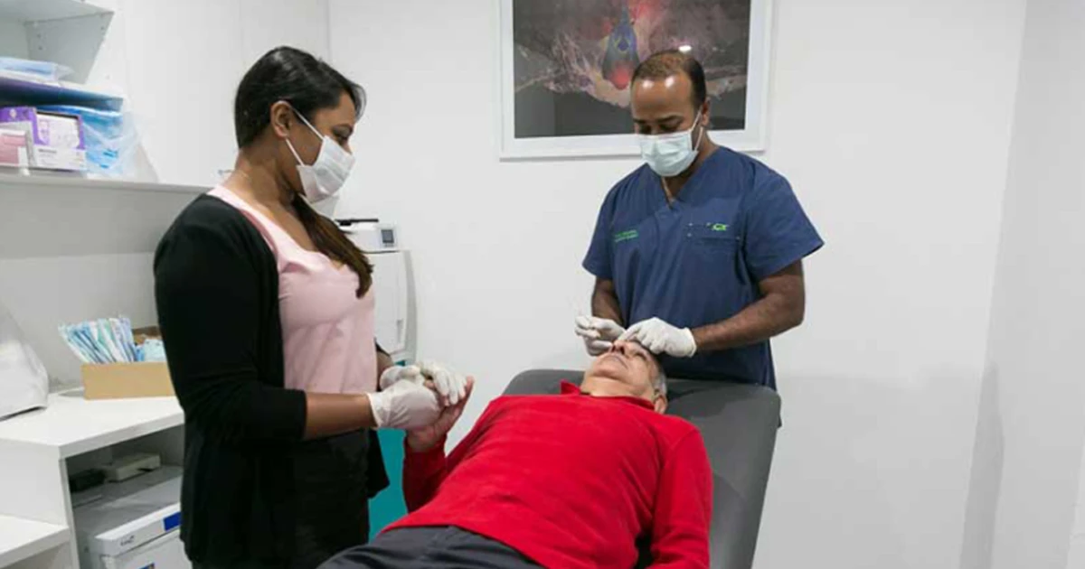 Last night, we had a small group workshop where 14 optometrists witnessed myself and Andrew perform an intravitreal injection on patients. 