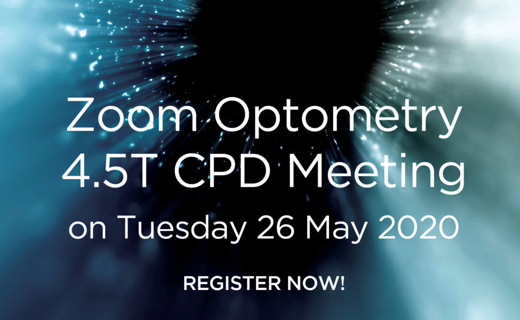 Zoom Optometry CPD Meeting REGISTER NOW! Northern Sydney Cataract